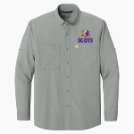 McHenry County College Scots Carhartt Men's Force Sun Defender Long Sleeve Shirt Front Thumbnail