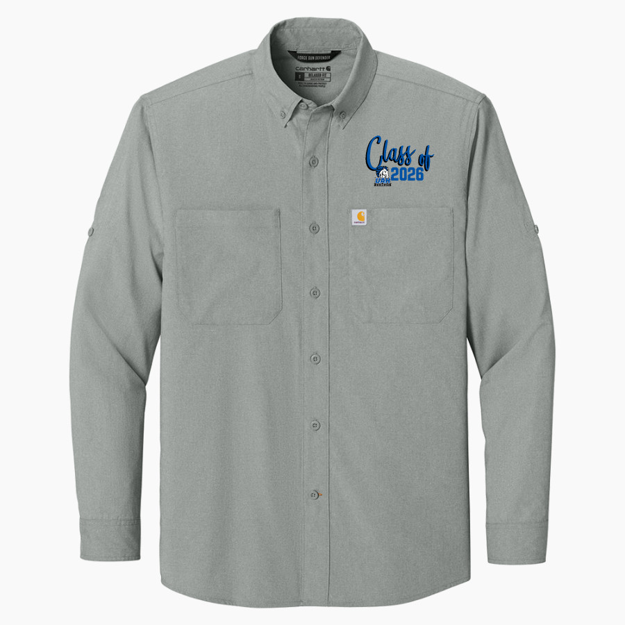 UAH Chargers <span class="pdp-name-mascot">University of Alabama Chargers</span> Carhartt Men's Force Sun Defender Long Sleeve Shirt