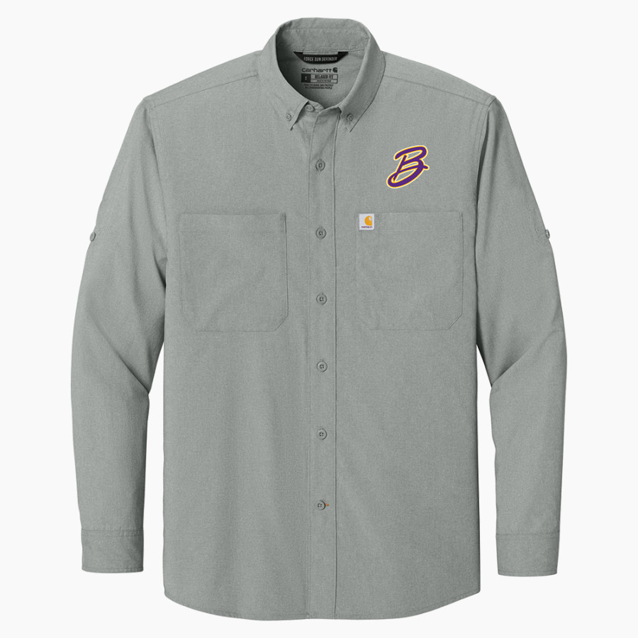 BELLBROOK GOLDEN EAGLES The Official Online Store Carhartt Men's Force Sun Defender Long Sleeve Shirt