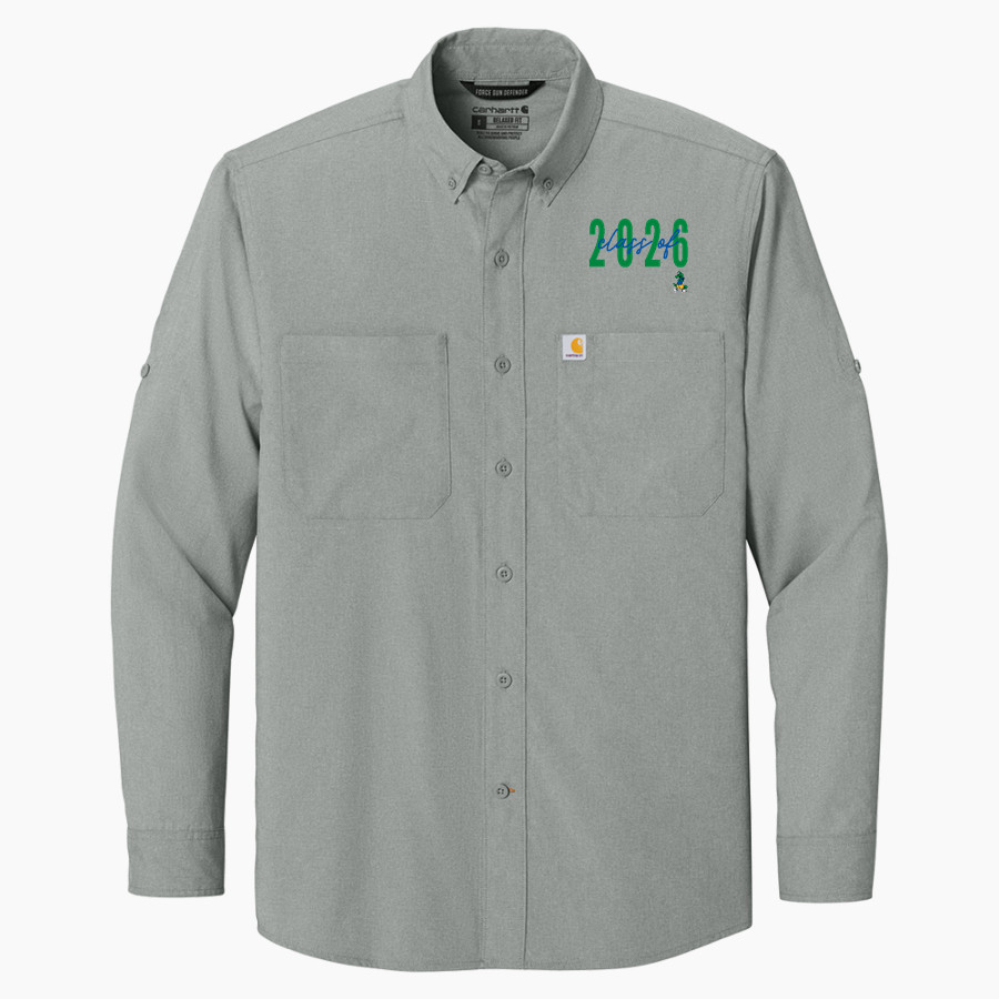 GRACE ABBOTT Gators <span class="pdp-name-mascot">GRACE ABBOTT ELEMENTARY SCHOOL Alligators</span> Carhartt Men's Force Sun Defender Long Sleeve Shirt