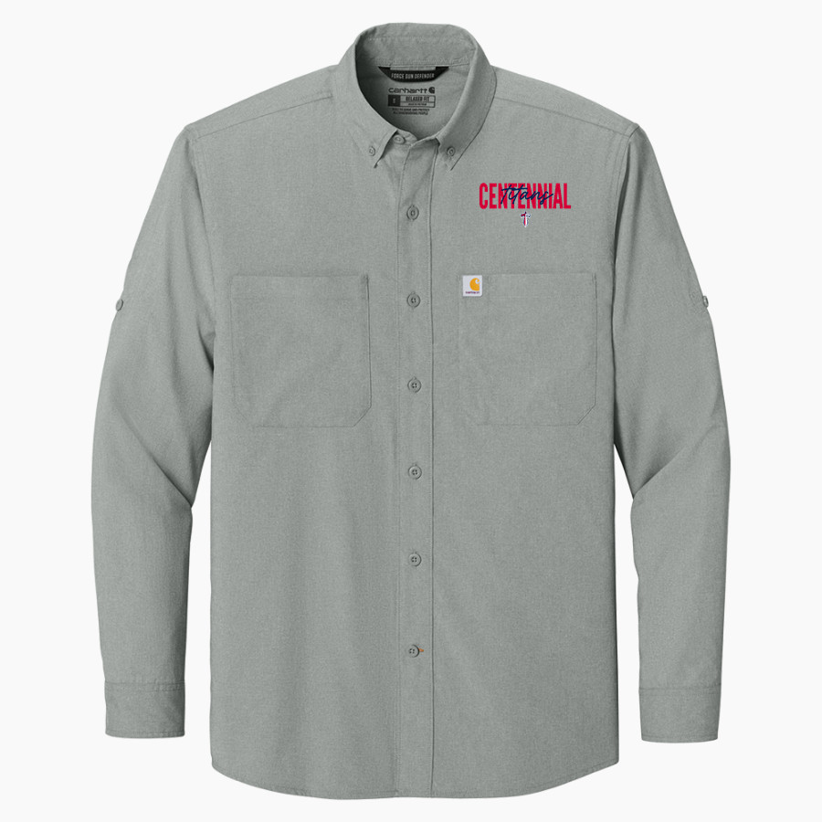 CENTENNIAL HIGH SCHOOL TITANS <span class="pdp-name-mascot">CENTENNIAL TITANS</span> Carhartt Men's Force Sun Defender Long Sleeve Shirt