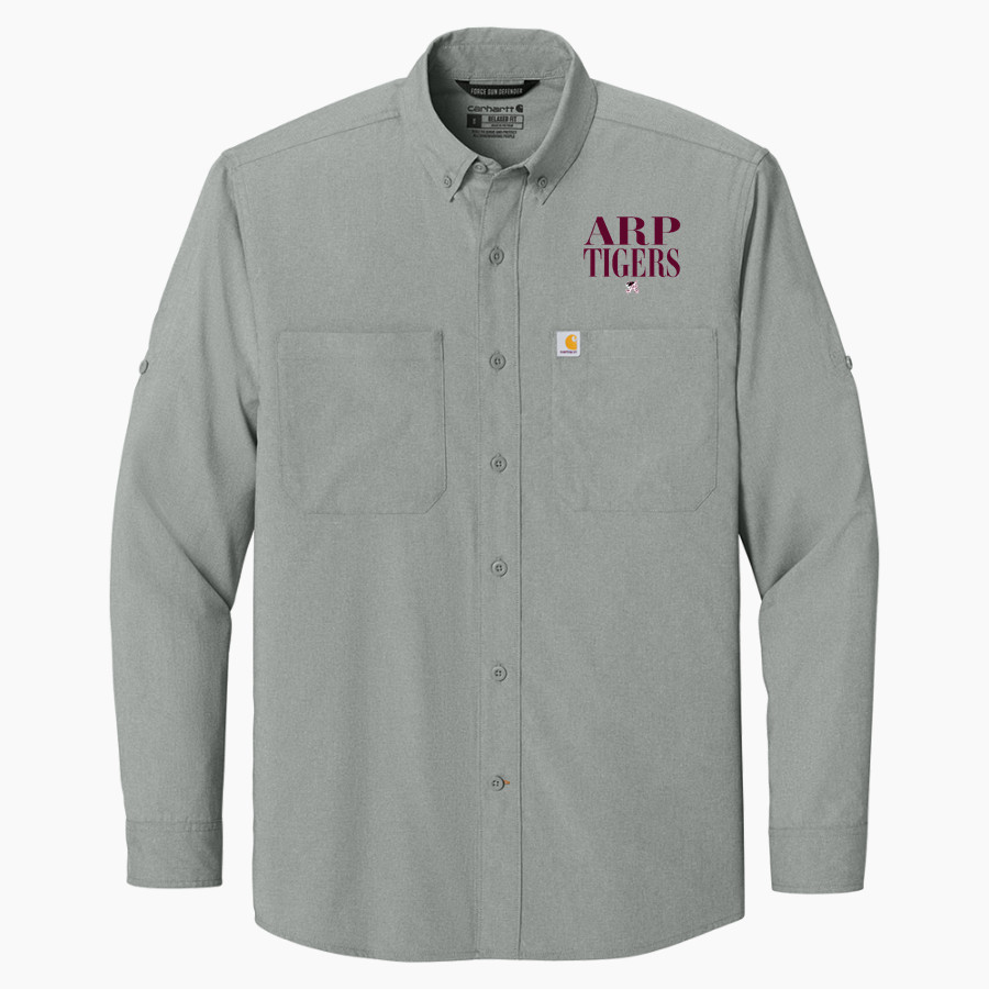 ARP HIGH SCHOOL TIGERS <span class="pdp-name-mascot">ARP TIGERS</span> Carhartt Men's Force Sun Defender Long Sleeve Shirt