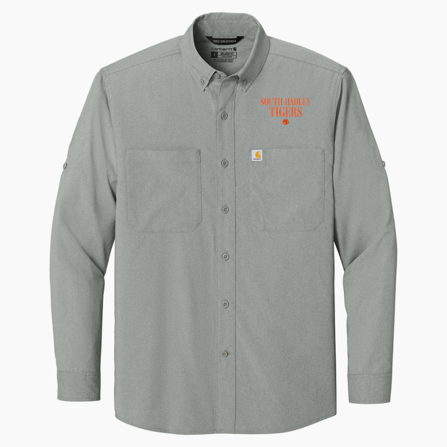 SOUTH HADLEY HIGH SCHOOL TIGERS Carhartt Men's Force Sun Defender Long Sleeve Shirt