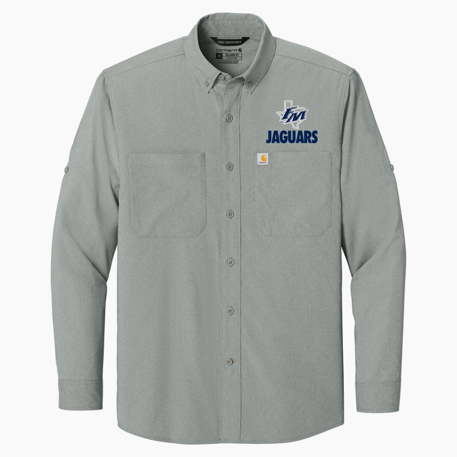 FLOWER MOUND HIGH SCHOOL JAGUARS <span class="pdp-name-mascot">FLOWER MOUND JAGUARS</span> Carhartt Men's Force Sun Defender Long Sleeve Shirt