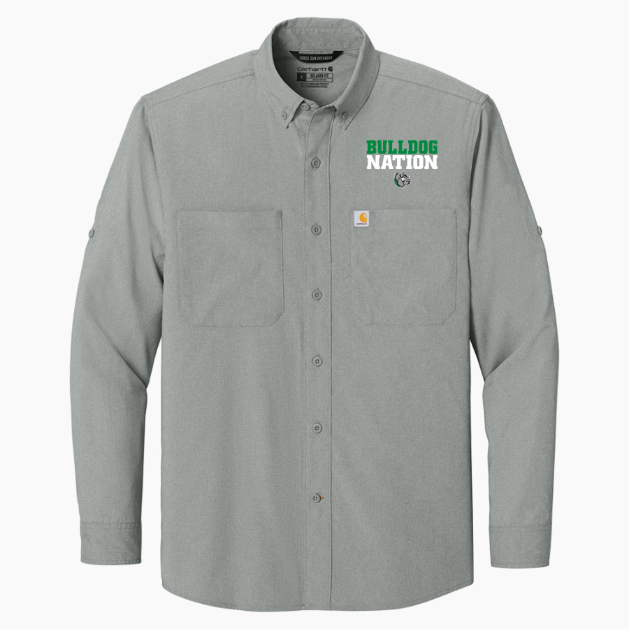PROVO HIGH SCHOOL BULLDOGS <span class="pdp-name-mascot">PROVO BULLDOGS</span> Carhartt Men's Force Sun Defender Long Sleeve Shirt