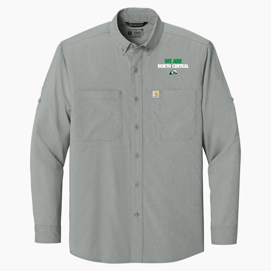 North Central Thunderbirds <span class="pdp-name-mascot">North Central Thunderbirds</span> Carhartt Men's Force Sun Defender Long Sleeve Shirt