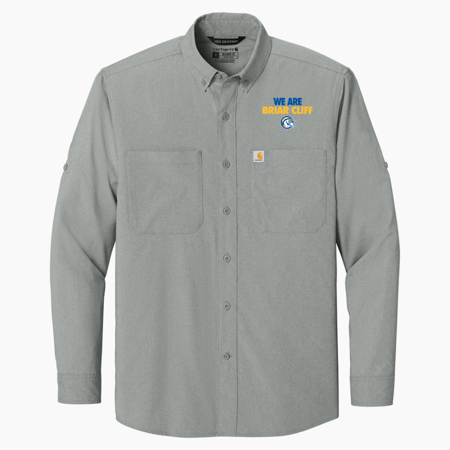 BRIAR CLIFF Chargers <span class="pdp-name-mascot">BRIAR CLIFF Chargers</span> Carhartt Men's Force Sun Defender Long Sleeve Shirt