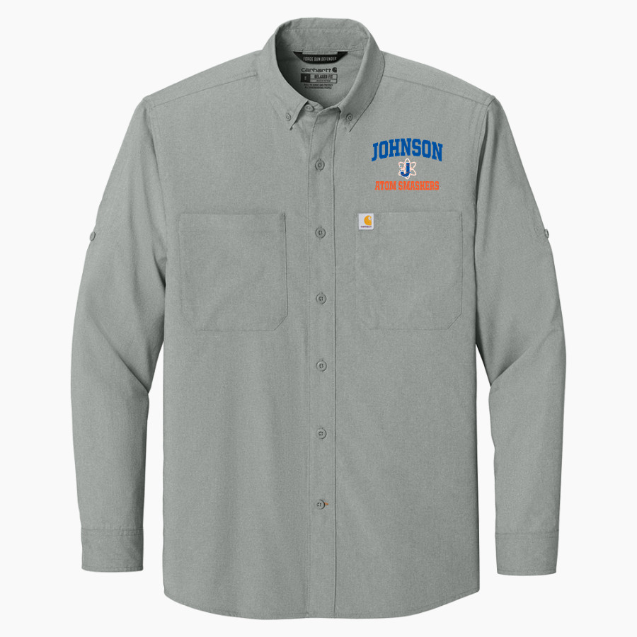 Johnson Atom Smashers <span class="pdp-name-mascot">Sol C. Johnson Atom Smashers</span> Carhartt Men's Force Sun Defender Long Sleeve Shirt
