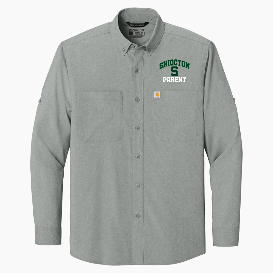 SHIOCTON HIGH SCHOOL CHIEFS <span class="pdp-name-mascot">SHIOCTON CHIEFS</span> Carhartt Men's Force Sun Defender Long Sleeve Shirt