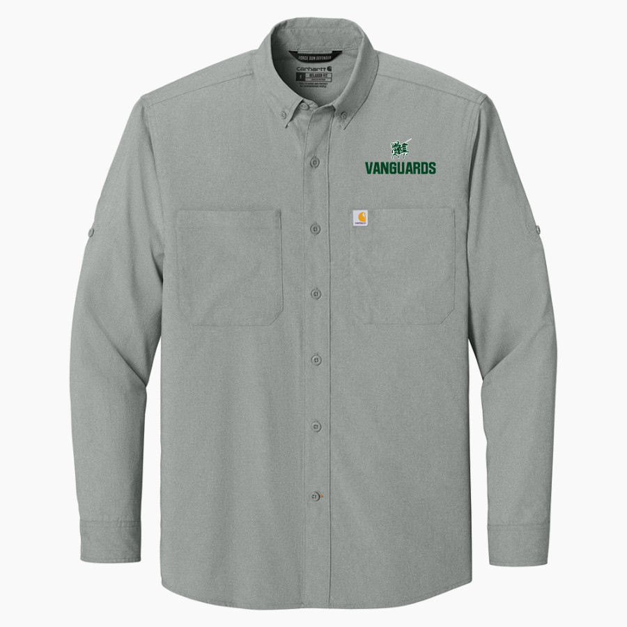 Wisconsin Heights High School Vanguards <span class="pdp-name-mascot">Wisconsin Heights High School</span> Carhartt Men's Force Sun Defender Long Sleeve Shirt