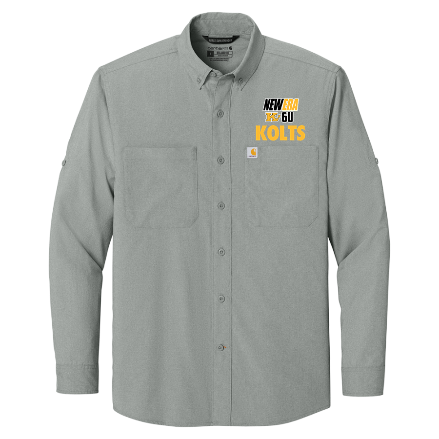 KBG-6U Kolts <span class="pdp-name-mascot">Kendall Boys & Girls Club 6U Kolts</span> Carhartt Men's Force Sun Defender Long Sleeve Shirt