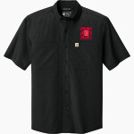 COFFEEVILLE HIGH SCHOOL PIRATES Carhartt Men's Force Sun Defender Short Sleeve Shirt Front Thumbnail