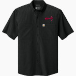 Anna Maria College Amcats <span class="pdp-name-mascot">Anna Maria College Amcats</span> Carhartt Men's Force Sun Defender Short Sleeve Shirt Front Thumbnail
