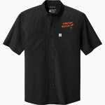 SPRINGTOWN HIGH SCHOOL PORCUPINES Carhartt Men's Force Sun Defender Short Sleeve Shirt Front Thumbnail