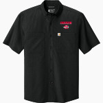 Monsignor McClancy Crusaders Carhartt Men's Force Sun Defender Short Sleeve Shirt Front Thumbnail