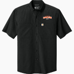 Lafayette Ramblers Carhartt Men's Force Sun Defender Short Sleeve Shirt Front Thumbnail