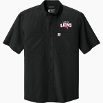 Ludlow Lions <span class="pdp-name-mascot">Lions</span> Carhartt Men's Force Sun Defender Short Sleeve Shirt Front Thumbnail