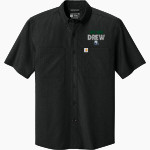Drew Rangers <span class="pdp-name-mascot">Drew University Rangers</span> Carhartt Men's Force Sun Defender Short Sleeve Shirt Front Thumbnail