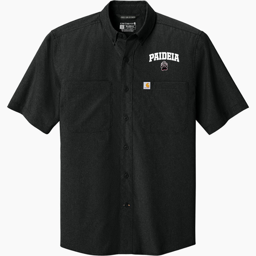 Paideia High Bears <span class="pdp-name-mascot">Paideia High School Bears</span> Carhartt Men's Force Sun Defender Short Sleeve Shirt