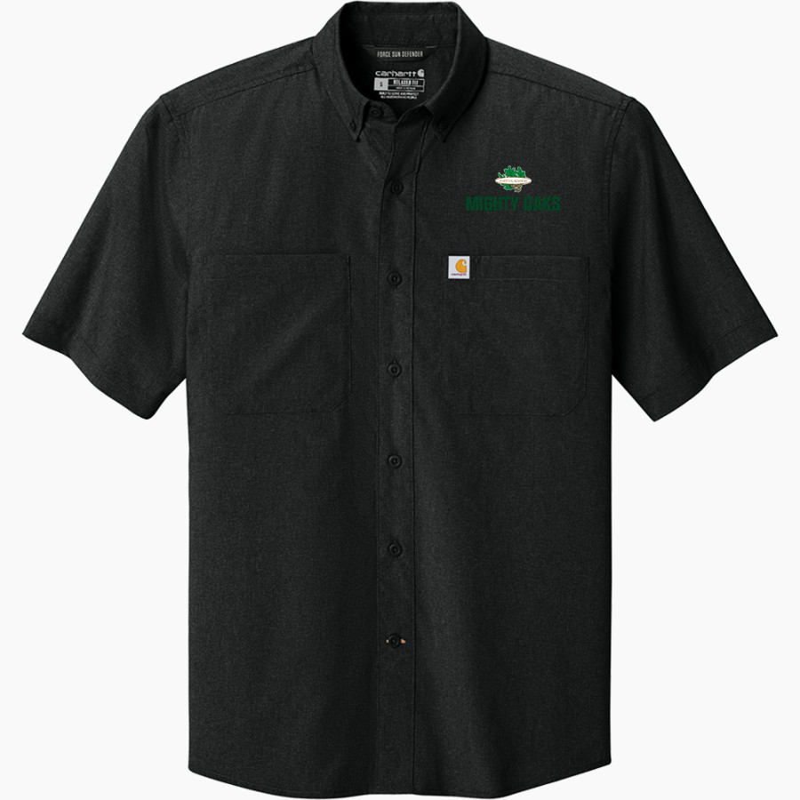 Fortune Academy Mighty Oaks online store Carhartt Men's Force Sun Defender Short Sleeve Shirt