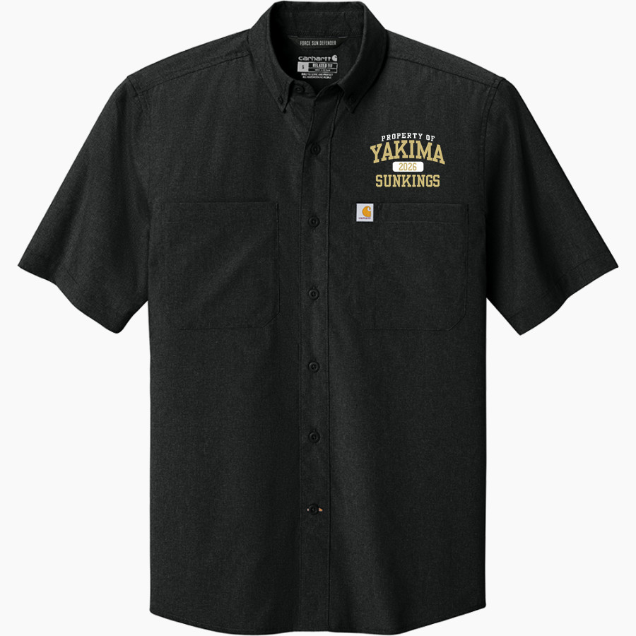 Yakima Sunkings Sunkings Carhartt Men's Force Sun Defender Short Sleeve Shirt