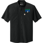 Eastern Florida State College <span class="pdp-name-mascot">Eastern Florida Titans</span> Carhartt Men's Force Sun Defender Short Sleeve Shirt Front Thumbnail