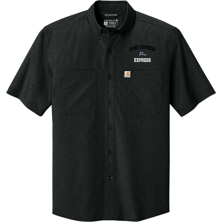 Pony Express Express <span class="pdp-name-mascot">Pony Express Express</span> Carhartt Men's Force Sun Defender Short Sleeve Shirt