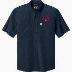 MOT Charter Mustangs Carhartt Men's Force Sun Defender Short Sleeve Shirt Front Thumbnail