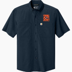 LaGrange Academy Warriors Carhartt Men's Force Sun Defender Short Sleeve Shirt Front Thumbnail