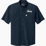 XAVIER HIGH SCHOOL HAWKS Carhartt Men's Force Sun Defender Short Sleeve Shirt Front Thumbnail
