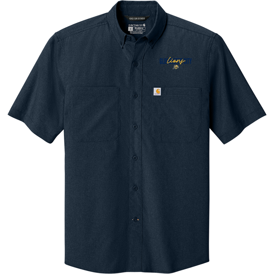 GLOUCESTER CITY HIGH SCHOOL LIONS <span class="pdp-name-mascot">GLOUCESTER CITY LIONS</span> Carhartt Men's Force Sun Defender Short Sleeve Shirt