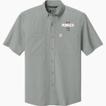 Transylvania University Official Store of the Pioneers <span class="pdp-name-mascot">Transylvania Pioneers</span> Carhartt Men's Force Sun Defender Short Sleeve Shirt Front Thumbnail