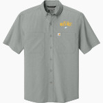 Northwest University Eagles Online Store Carhartt Men's Force Sun Defender Short Sleeve Shirt Front Thumbnail