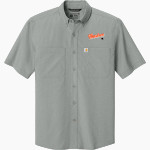 FORT JENNINGS HIGH SCHOOL MUSKETEERS Carhartt Men's Force Sun Defender Short Sleeve Shirt Front Thumbnail