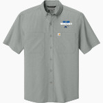 Minnetonka Skippers <span class="pdp-name-mascot">Minnetonka Skippers</span> Carhartt Men's Force Sun Defender Short Sleeve Shirt Front Thumbnail