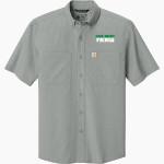 Salem Baptist Vikings Carhartt Men's Force Sun Defender Short Sleeve Shirt Front Thumbnail