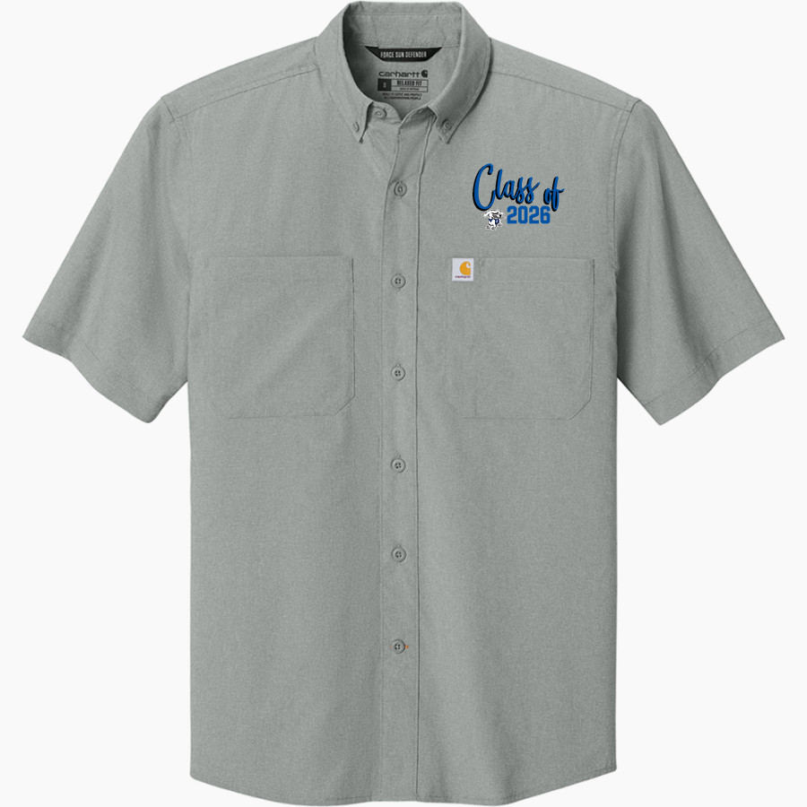 Frankfort Hot Dogs <span class="pdp-name-mascot">Frankfort Hot Dogs</span> Carhartt Men's Force Sun Defender Short Sleeve Shirt