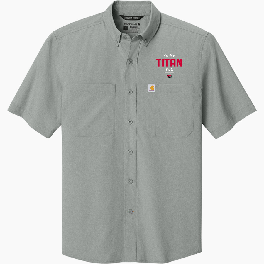 Gunn Titans <span class="pdp-name-mascot">Gunn Titans</span> Carhartt Men's Force Sun Defender Short Sleeve Shirt