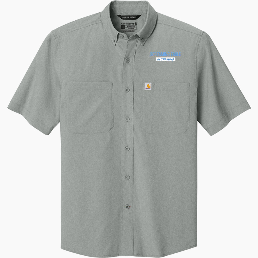 MIDLAKES HIGH SCHOOL SCREAMING EAGLES <span class="pdp-name-mascot">MIDLAKES SCREAMING EAGLES</span> Carhartt Men's Force Sun Defender Short Sleeve Shirt