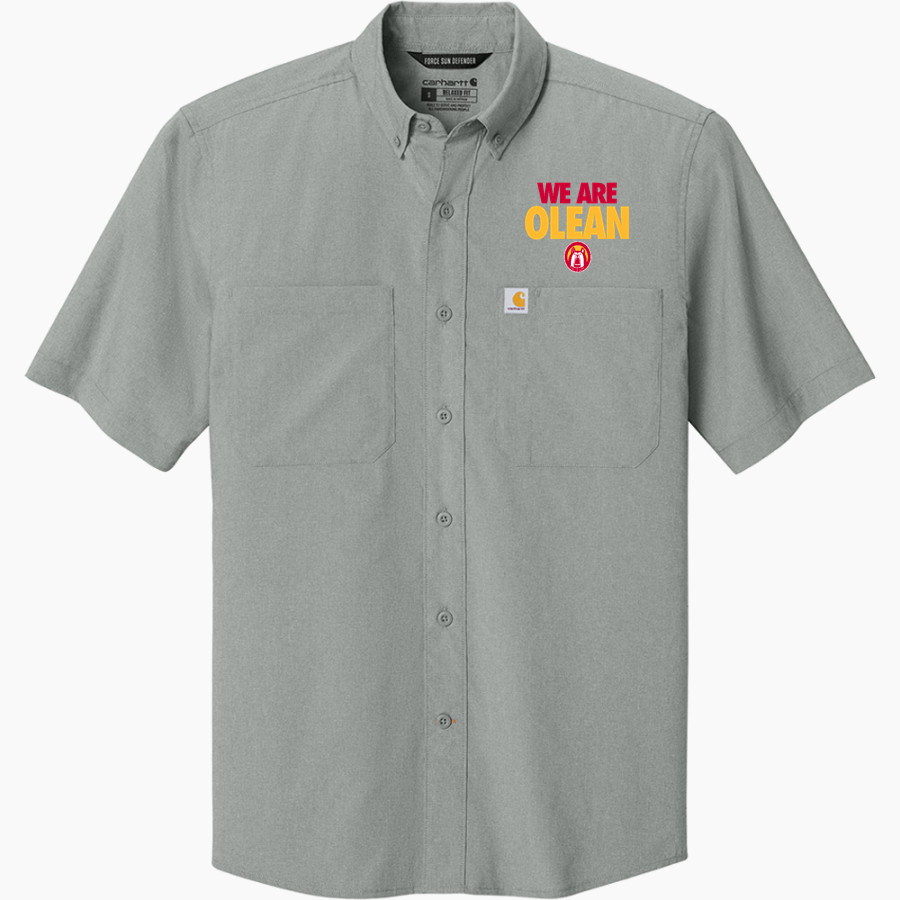 OLEAN HIGH SCHOOL HUSKIES Carhartt Men's Force Sun Defender Short Sleeve Shirt