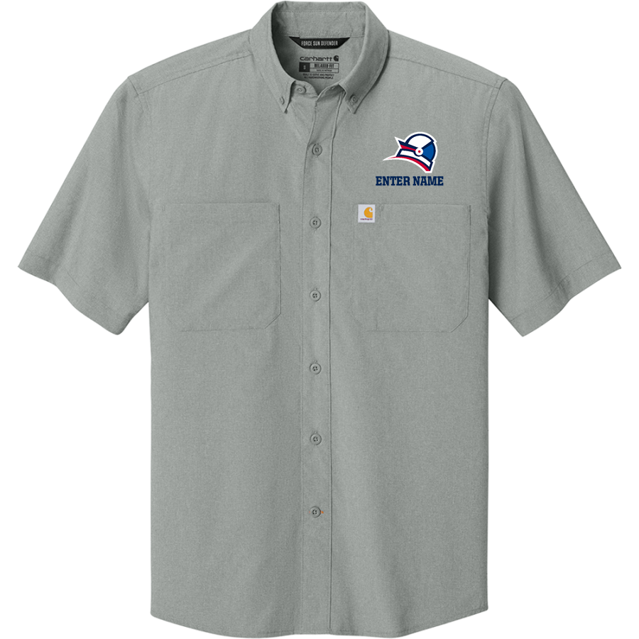 NORTHLAND Pioneers <span class="pdp-name-mascot">NORTHLAND PIONEERS STORE</span> Carhartt Men's Force Sun Defender Short Sleeve Shirt