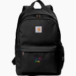 School District 104 District 104 <span class="pdp-name-mascot">Cook County 104 District 104</span> Carhartt Canvas Backpack Front Thumbnail
