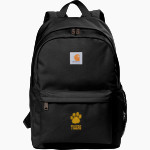 St. Paul of The Cross Tigers Carhartt Canvas Backpack Front Thumbnail