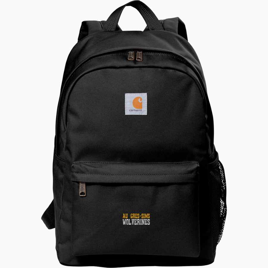 Au Gres-Sims HIGH SCHOOL WOLVERINES Carhartt Canvas Backpack
