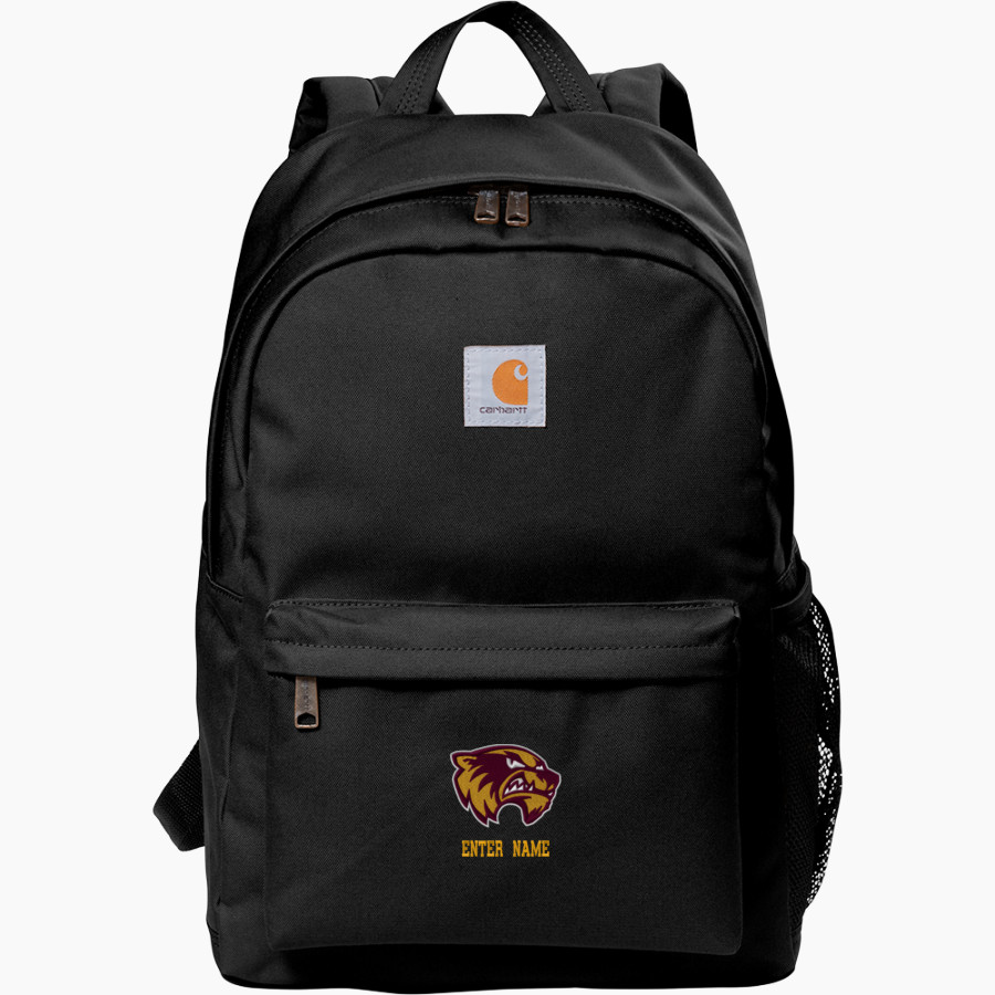 Au Gres-Sims HIGH SCHOOL WOLVERINES <span class="pdp-name-mascot">AU GRES - SIMS WOLVERINES</span> Carhartt Canvas Backpack