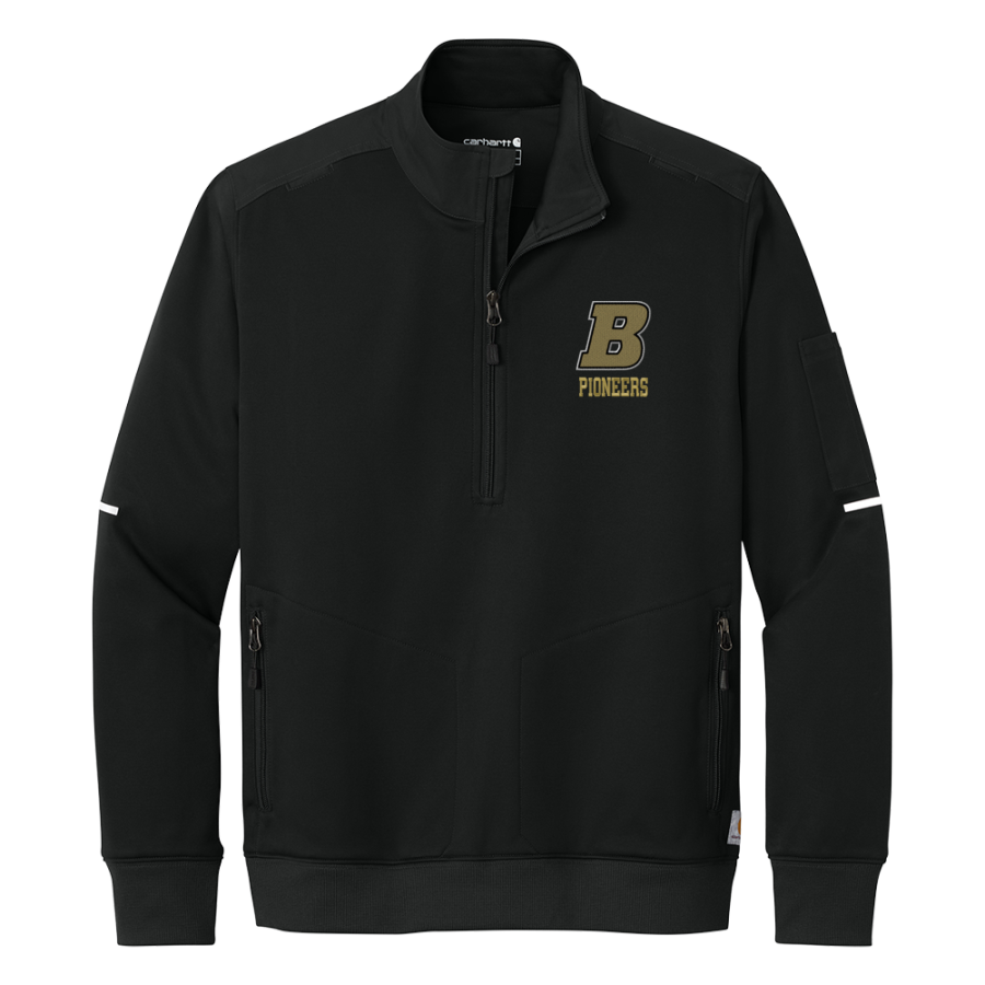 Boonville Pioneers <span class="pdp-name-mascot">Boonville Pioneers</span> Carhartt Men's FLD & RSCU 1/2-Zip Mid-Layer