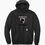 CARNEGIE MELLON UNIVERSITY TARTANS <span class="pdp-name-mascot">Carnegie Mellon Tartans</span> Carhartt Men's Midweight Hooded Sweatshirt Front Thumbnail