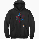 Sola Fide Buffaloes <span class="pdp-name-mascot">Sola Fide Academy Buffaloes</span> Carhartt Men's Midweight Hooded Sweatshirt Front Thumbnail