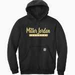 Miller Jordan Cougars <span class="pdp-name-mascot">Miller Jordan Cougars</span> Carhartt Men's Midweight Hooded Sweatshirt Front Thumbnail