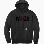 PARKER SCHOOL BULLS <span class="pdp-name-mascot">PARKER BULLS</span> Carhartt Men's Midweight Hooded Sweatshirt Front Thumbnail